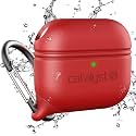 Catalyst Waterproof Case for AirPods 3rd Generation - Wireless and USB-C Charging Compatible AirPods 3rd Generation Case, Drop Protection AirPod Case 3rd Generation One Piece Design with Carabiner