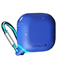 Catalyst Waterproof Case for AirPods 5/4 - Drop Protection for Apple AirPods 5th/4th Generation with Carabiner, Wireless Charging Silicone Cover for Apple AirPods 5/4 Case for Women and Men