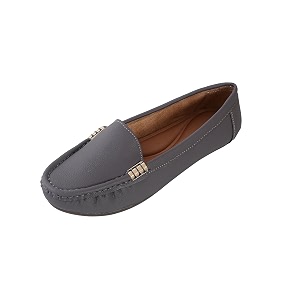 catbird women loafers  easy slip-on casual amp formal shoes for women  comfortable cushioned insole simple metal detail and flexible anti-slip sole  office wear daily use amp travel footwear