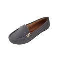 CatBird Women Loafers | Easy Slip-On Casual &amp; Formal Shoes for Women | Comfortable Cushioned Insole, Simple Metal Detail and Flexible Anti-Slip Sole | Office Wear, Daily Use &amp; Travel Footwear