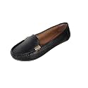 CatBird Women Loafers | Easy Slip-On Casual &amp; Formal Shoes for Women | Comfortable Cushioned Insole, Simple Metal Detail and Flexible Anti-Slip Sole | Office Wear, Daily Use &amp; Travel Footwear