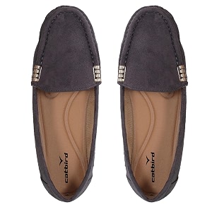 catbird womens comfort loafers for daily amp office wear cushioned insole flexible slip-on flats with anti-slip sole