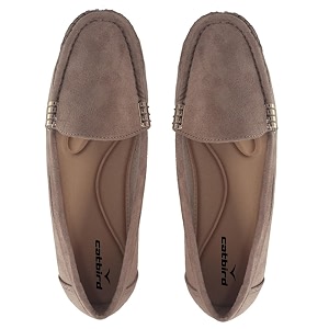 catbird womens comfort loafers for daily amp office wear cushioned insole flexible slip-on flats with anti-slip sole