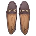 CatBird Women’s Metal Detail Slip-On Loafers | Cushioned Comfort Flats | Lightweight Office &amp; Casual Shoes | Anti-Slip Sole Footwear