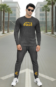 catcho graphic print men track suit