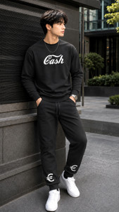 catcho graphic print men track suit