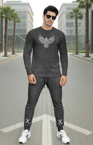 catcho graphic print men track suit