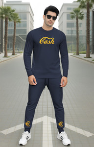 catcho graphic print men track suit