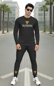 catcho graphic print men track suit