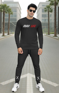 catcho graphic print men track suit