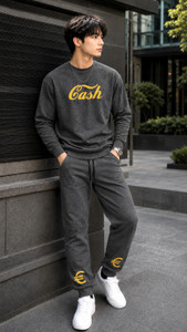 catcho graphic print men track suit