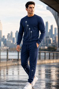 catcho graphic print men track suit