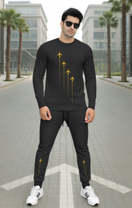 catcho graphic print men track suit
