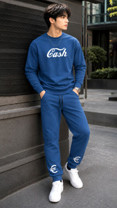 catcho graphic print men track suit