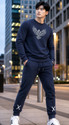 CATCHO Graphic Print Men Track Suit