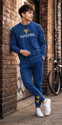 CATCHO Graphic Print Men Track Suit