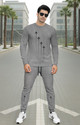 CATCHO Printed Men Track Suit