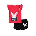 CATCUB Girl39s Cotton Top amp Shortshot Pants