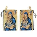 Catholic Rosary Pouch Saint Joseph and Baby