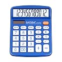 CATIGA Desktop Calculator 12 Digit with Large LCD Display and Sensitive Button, Solar and Battery Dual Power, Standard Function for Office, Home, School, CD-2786