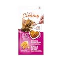 Catit Creamy Lickable Cat Treat, Chicken & Shrimp, 5 Pack