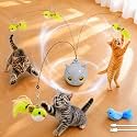 CATPICK Interactive Cat Toy for Indoor Cats, Automatic Flying Bird Toy