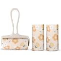 Catron Lint Rollers, Remover for Clothes, 1 Handle with 3 Refills, 180 Total Sheets, Lint Roller Set for Dog & Cat Hair Removal, Clothes, Furniture, Cars, Carpet