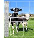 Cattle Fence 4FT x 328FT - Heavy Duty Galvanized Wire Fencing for Hog, Horses, Sheep &amp; Deer, Durable Chain Link Fence for Yard Protection, Livestock &amp; Poultry Enclosures