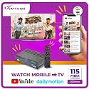 Catvision Advanced Set Top Box with Mobile Cast to Television | HDMI Connectivity