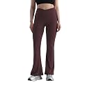 CAVA Petite Hourglass Flared Leggings for Women | V Waistband, Anti Camel Toe Design, Petite Fit, Flared Bottoms, Deep Pockets, Sculpting Stretch Fabric