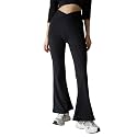 CAVA Petite Hourglass Flared Leggings for Women | V Waistband, Anti Camel Toe Design, Petite Fit, Flared Bottoms, Deep Pockets, Sculpting Stretch Fabric