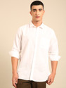 CAVALLO BY LINEN CLUB Men Solid Casual