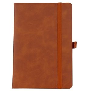 cavalo - be unique pu leather diary with strip closure and pen holder daily notes notepad for men and women undated and lined pages size 68 inch 200 pages perfect for office journaling and travel brown