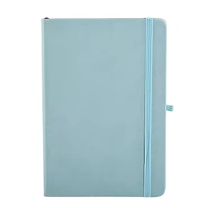cavalo - be unique pu leather diary with strip closure and pen holder daily notes notepad for men and women undated and lined pages size 68 inch 200 pages perfect for office journaling and travel sea green