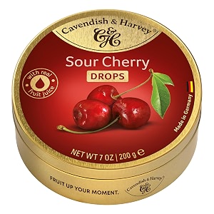 cavendish amp harvey drops sour cherry 200g