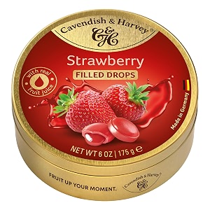 cavendish amp harvey drops strawberry 175 gram