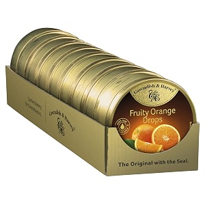 cavendish amp harvey fruity orange - 200 gm pack of 9