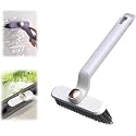 Toilet Cleaner Brush Multi-Function Rotating Crevice Cleaning Brush, 360 Rotating Cleaner Brush, Rotatable Hard Crevice Gap Cleaning Brush for Window Bathroom Kitchen