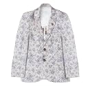 CAVIO Boys Printed Blazer and T-Shirt