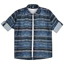 CAVIO Boys Printed Shirt with Embellished T-Shirt