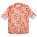 CAVIO Boys Printed Shirt with Embellished T-Shirt