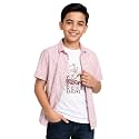 CAVIO Boys Printed Shirt and T-Shirt Regular
