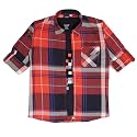 CAVIO Boys Regular Fit Checkered Casual Shirt