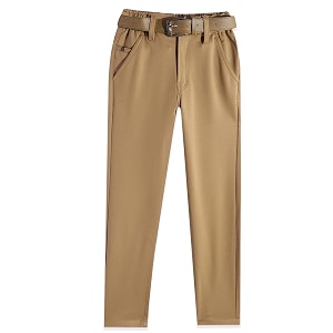 CAVIO Boys Stretchable Solid Regular Fit Trousers