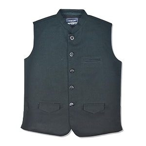charchit boys solid nehru jacket