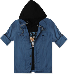 CAVIO Full Sleeve Printed Boys Jacket