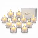 CAVY Crystal LED Candles for Home Decoration &amp; Smokeless Flameless Decoratives Diya Candle Lights for Diwali Decoration,Festival,Christmas,Festival,Gifting