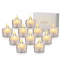 CAVY Crystal LED Candles for Home Decoration &amp; Smokeless Flameless Decoratives Diya Candle Lights for Diwali Decoration,Festival,Christmas,Festival,Gifting
