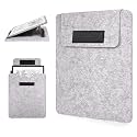 Caweet Protective Sleeve Case for 11” Kindle Scribe – Fits Colorsoft 1st Gen & 3rd Gen 2025 Release, Premium PU Leather with Foldable Stand, Black