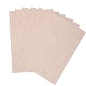 Caydo 6 Pieces Aida Cloth 14 Count Linen Cross Stitch Fabric
